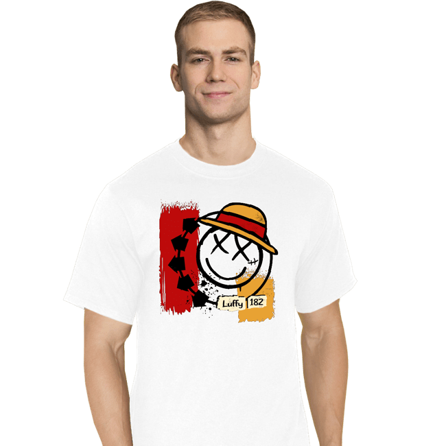 Daily_Deal_Shirts T-Shirts, Tall / Large / White Luffy 182
