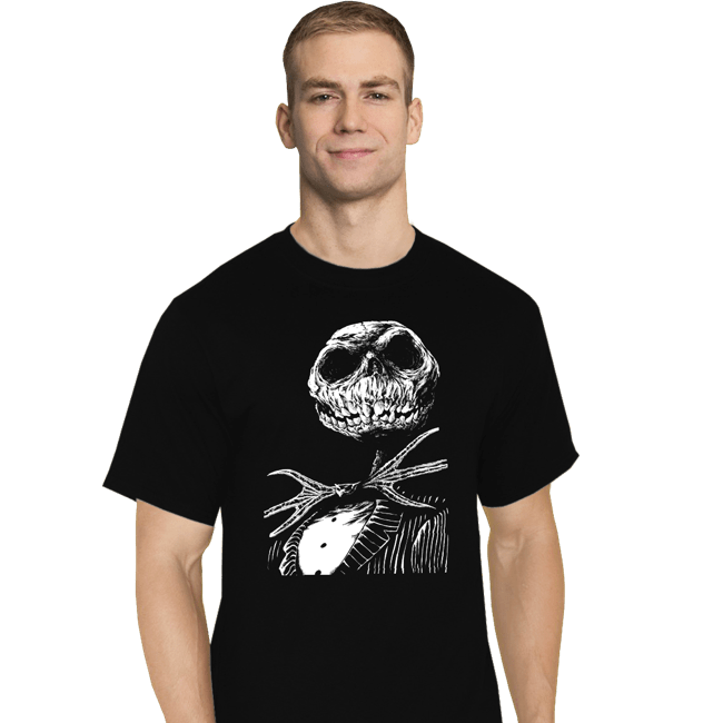 Shirts T-Shirts, Tall / Large / Black King Pumpkin
