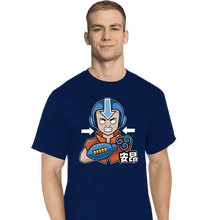 Load image into Gallery viewer, Shirts T-Shirts, Tall / Large / Navy Aang Man
