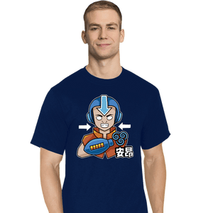 Shirts T-Shirts, Tall / Large / Navy Aang Man