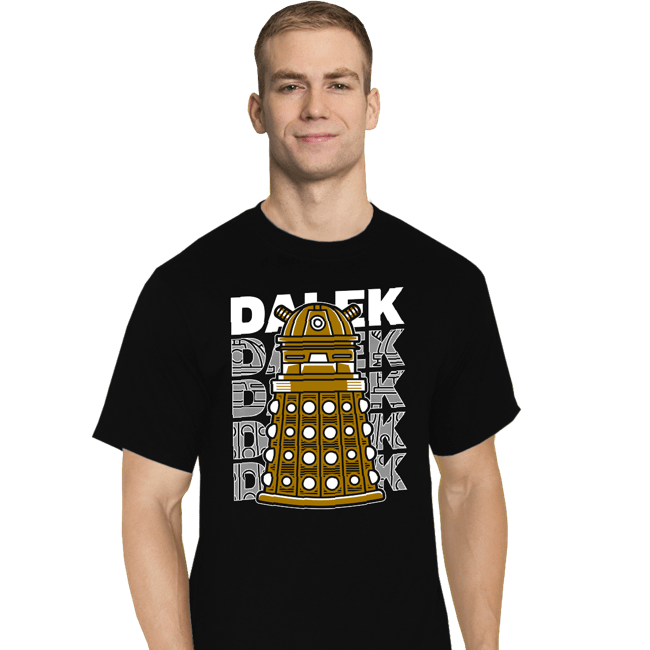 Shirts T-Shirts, Tall / Large / Black Dalek