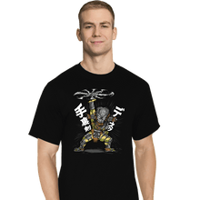 Load image into Gallery viewer, Daily_Deal_Shirts T-Shirts, Tall / Large / Black Shuriken Disk

