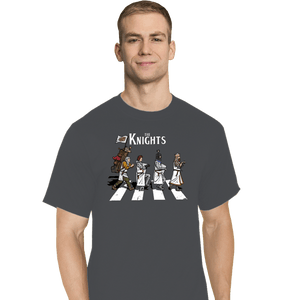 Daily_Deal_Shirts T-Shirts, Tall / Large / Charcoal The Knights Road