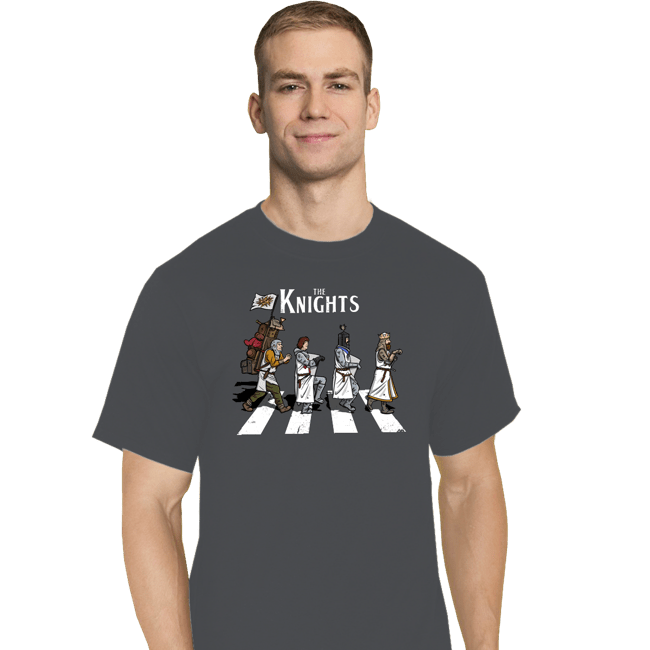 Daily_Deal_Shirts T-Shirts, Tall / Large / Charcoal The Knights Road