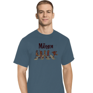 Daily_Deal_Shirts T-Shirts, Tall / Large / Indigo Blue The Mayhem