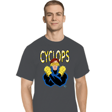 Load image into Gallery viewer, Daily_Deal_Shirts T-Shirts, Tall / Large / Charcoal Cyclops 97
