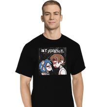 Load image into Gallery viewer, Shirts T-Shirts, Tall / Large / Black My Comical Romance
