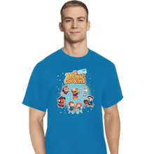 Load image into Gallery viewer, Secret_Shirts T-Shirts, Tall / Large / Royal Blue Animal Crossing Cooking
