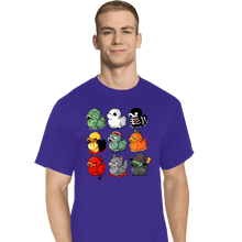 Load image into Gallery viewer, Secret_Shirts T-Shirts, Tall / Large / Royal Blue Duck Halloween
