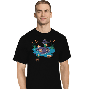 Secret_Shirts T-Shirts, Tall / Large / Black The Dark Duck