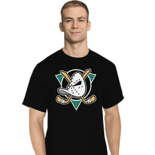 Load image into Gallery viewer, Secret_Shirts T-Shirts, Tall / Large / Black Ducks Fly Together
