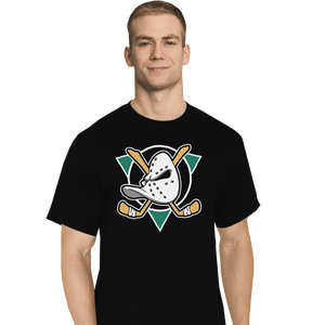 Secret_Shirts T-Shirts, Tall / Large / Black Ducks Fly Together