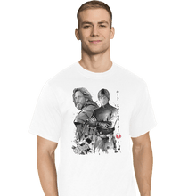 Load image into Gallery viewer, Shirts T-Shirts, Tall / Large / White Old And Young Jedi
