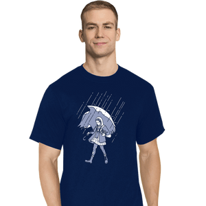 Daily_Deal_Shirts T-Shirts, Tall / Large / Navy It Can't Rain Salt All The Time