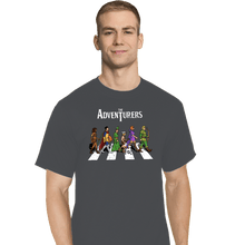 Load image into Gallery viewer, Daily_Deal_Shirts T-Shirts, Tall / Large / Charcoal The Adventurers
