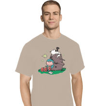 Load image into Gallery viewer, Shirts T-Shirts, Tall / Large / White Hilda Brown
