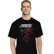 Load image into Gallery viewer, Secret_Shirts T-Shirts, Tall / Large / Black Nemesis Comic
