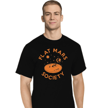 Load image into Gallery viewer, Shirts T-Shirts, Tall / Large / Black Flat Mars Society
