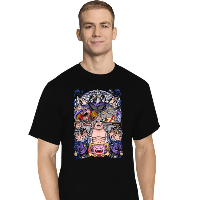 Daily_Deal_Shirts T-Shirts, Tall / Large / Black Nostalgic Villains