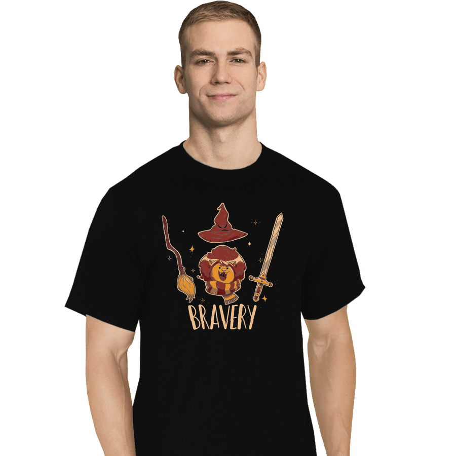 Shirts T-Shirts, Tall / Large / Black Bravery