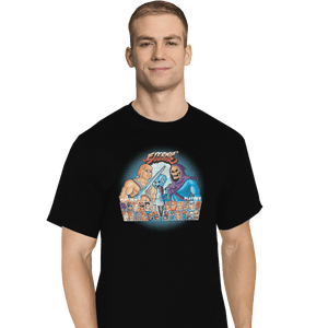 Shirts T-Shirts, Tall / Large / Black Eternia Fighter