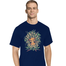 Load image into Gallery viewer, Shirts T-Shirts, Tall / Large / Navy The True King
