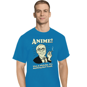 Shirts T-Shirts, Tall / Large / Royal Anime Trash