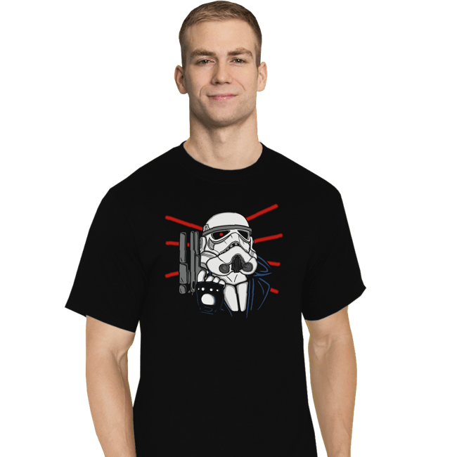 Secret_Shirts T-Shirts, Tall / Large / Black The Storminator!