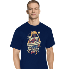 Load image into Gallery viewer, Shirts T-Shirts, Tall / Large / Navy Warrior Of Love
