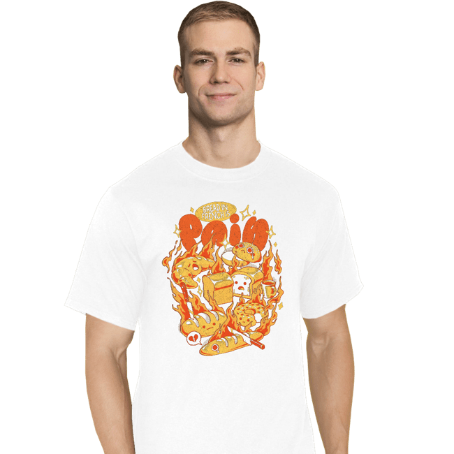 Last_Chance_Shirts T-Shirts, Tall / Large / White Bread Is Pain