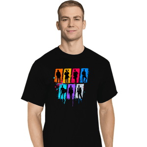 Shirts T-Shirts, Tall / Large / Black John Keanu