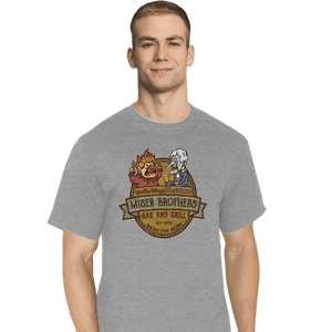 Secret_Shirts T-Shirts, Tall / Large / Sports Grey Miser Bros.