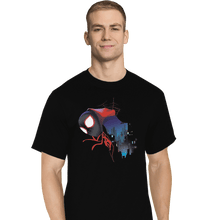 Load image into Gallery viewer, Shirts T-Shirts, Tall / Large / Black Spider Miles
