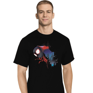 Shirts T-Shirts, Tall / Large / Black Spider Miles