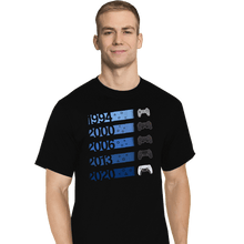 Load image into Gallery viewer, Secret_Shirts T-Shirts, Tall / Large / Black PS Controllers
