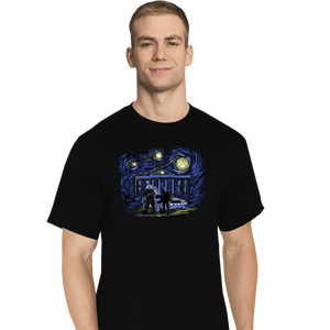 Daily_Deal_Shirts T-Shirts, Tall / Large / Black Starry Future