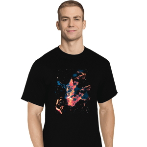 Daily_Deal_Shirts T-Shirts, Tall / Large / Black Cat Pillars Of Creation