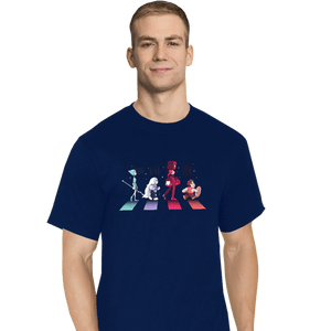 Shirts T-Shirts, Tall / Large / Navy Crystal Road