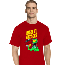 Load image into Gallery viewer, Shirts T-Shirts, Tall / Large / Red Rigel 7 Attacks
