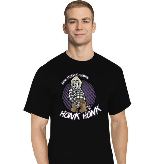 Secret_Shirts T-Shirts, Tall / Large / Black Honk Honk!