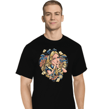 Load image into Gallery viewer, Shirts T-Shirts, Tall / Large / Black Curious Heart
