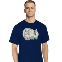 Load image into Gallery viewer, Daily_Deal_Shirts T-Shirts, Tall / Large / Navy Hoth In Here
