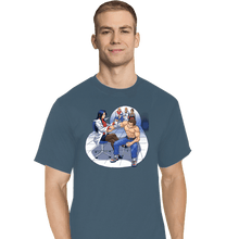 Load image into Gallery viewer, Shirts T-Shirts, Tall / Large / Indigo Blue School Brawl
