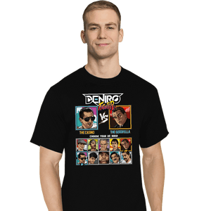 Shirts T-Shirts, Tall / Large / Black Deniro Fighter
