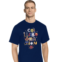 Load image into Gallery viewer, Daily_Deal_Shirts T-Shirts, Tall / Large / Navy Collaboration
