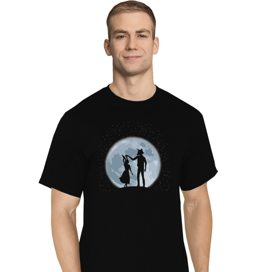 Shirts T-Shirts, Tall / Large / Black Beasts Under The Moon
