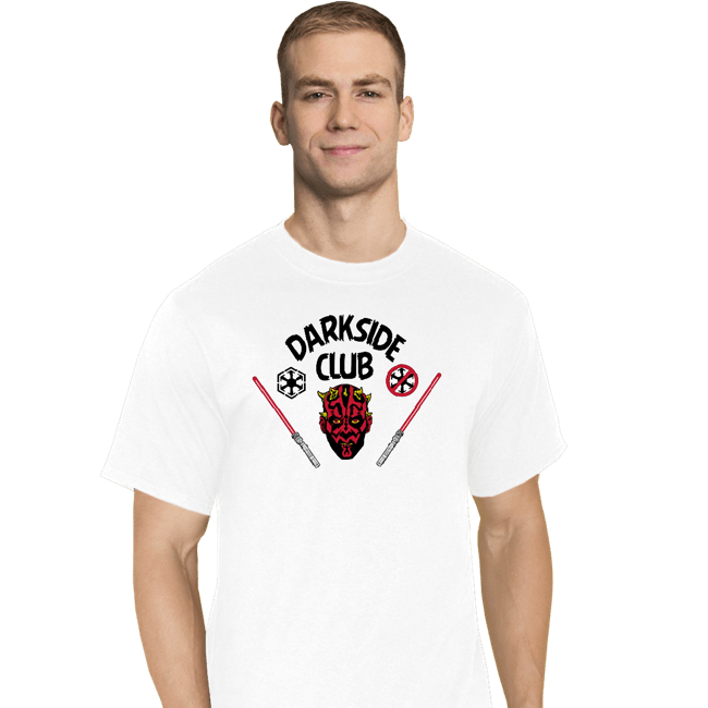 Secret_Shirts T-Shirts, Tall / Large / White Darkside Club