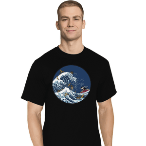 Shirts T-Shirts, Tall / Large / Black Kanagawa Brooms