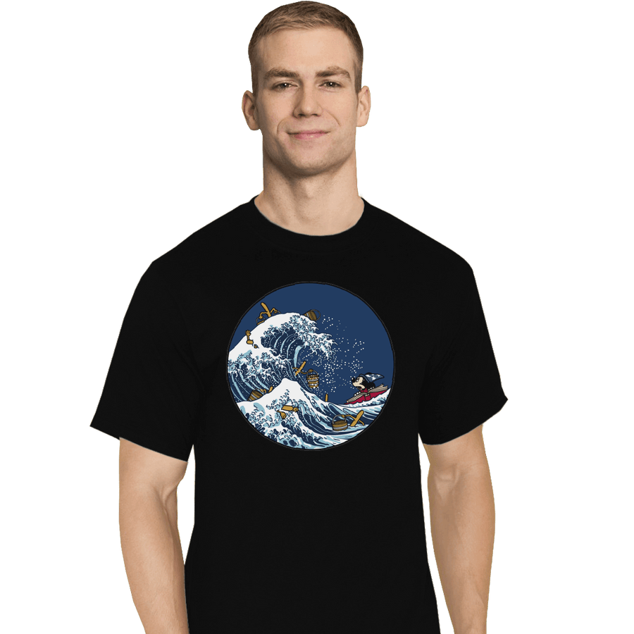 Shirts T-Shirts, Tall / Large / Black Kanagawa Brooms