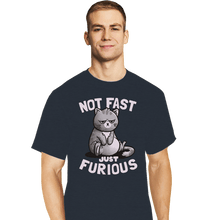 Load image into Gallery viewer, Shirts T-Shirts, Tall / Large / Dark Heather Not Fast Just Furious
